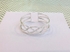 Silver bangle.   £130.00