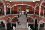 Palacio Gobierno, patio stairwell