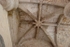 San Juan Bautista, cloister walk corner, groin vault