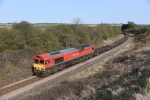 JL - 30.3.21 66101 6N53 Skinningrove - Tees Yard, Nr Skelton