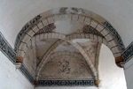 Upper cloister walk, NE testera, groin vault
