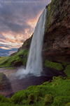 Seljalandsfoss - Under the Midnight Sun