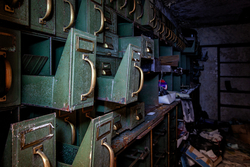 Lock Boxes | Abandoned Monongahela National Bank, Brownsville, PA