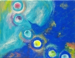 Flying through Moons  © Rowan Taliesin 2011