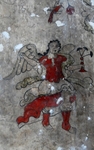 Sanctuary mural, angel