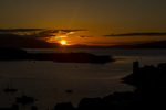 Sunset Over Mull from McCaigs Tower