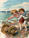 Victorian Beach Scene 34