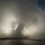 Steaming Yellowstone Sunrise - #3
