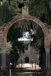 West atrial gate, central arch