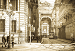 Tram for the Galleria