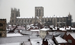 IMG_8479 SNOWY ROOFTOPS VIEW OF YORK MINSTER
