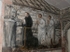 Cloister stairwell, lower mural