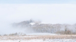 Snow on Bales.