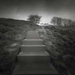 Steps to White Wells Cottages, Ilkley (square format)