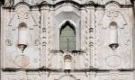 San Bartolo Apóstol, façade, second tier & choir loft window