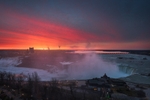 Sunrise over the Falls