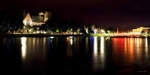 Inverness cathedral at night