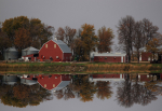 Autumn Farm Reflections