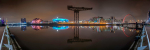 Clydeside Night Panorama