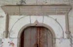 San Juan Bautista, cloister portal alfiz