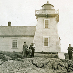Pea Point Lighthouse Blacks Harbor New Brunswick