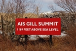 The summit board.