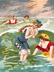 Victorian Beach Scene 25
