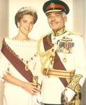 JOR-2 King Hussein and Q Noor - Jordan