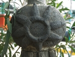 Atrial cross finial, sun