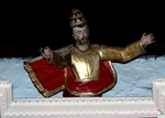 Hospitalito, altar top sculpture, God the Father