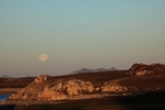 Moon in the sunset 4607