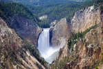 Yellowstone Lower Falls-landscape
