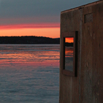 Ice Shacks New Brunswick Canada