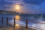z2489 Midnight Swell under Moonlight, Freshwater Bay