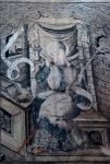 Cloister stairwell, East wall mural