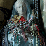 Statue Inside a Holy well, Ireland