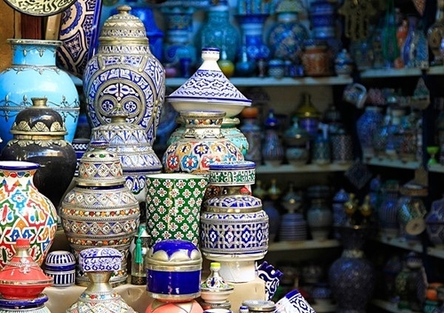 [align=center][size=11][b]The Souk, Fes, Morocco[/b][/size]

As well as being famous for leather production, it has…