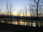 park sunset