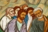 Cernica Monastery cloisters mural #1