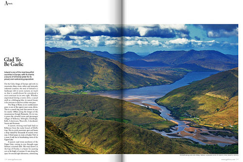 Adrian Hendroff writes to a Far-East audience about the charms of the Irish landscape.
"Ireland is one of the most…