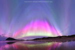 Aurora Reflections on Tullagh Bay