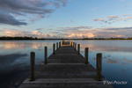 Summer Evening at the Jetty, Oxford Island