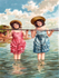 Victorian Beach Scene 10