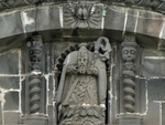 San Dionisio, façade gable, St. Denis