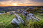 Baslow Edge Sunset 02