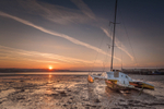 Sunset Skerries Harbour Mar 2015