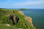 Rhossili Bay and Worms Head, Gower peninsula, Swansea