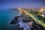 z3958 Decending Fog at Dusk Ventnor