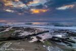 Potholes sunset