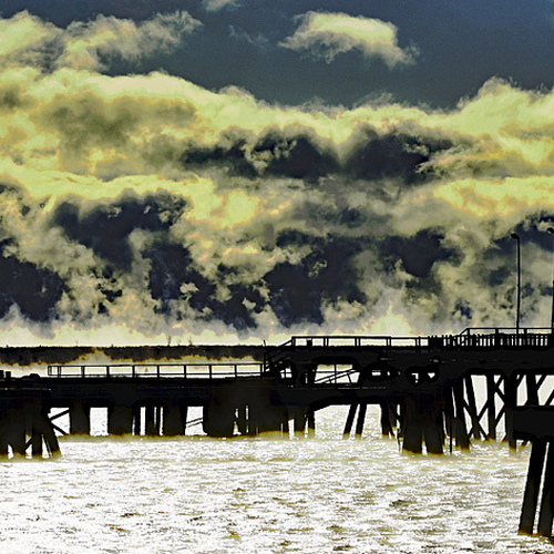 Arctic Fog / Sea Smoke Vortices / Steam Devils Saint John New Brunswick Canada